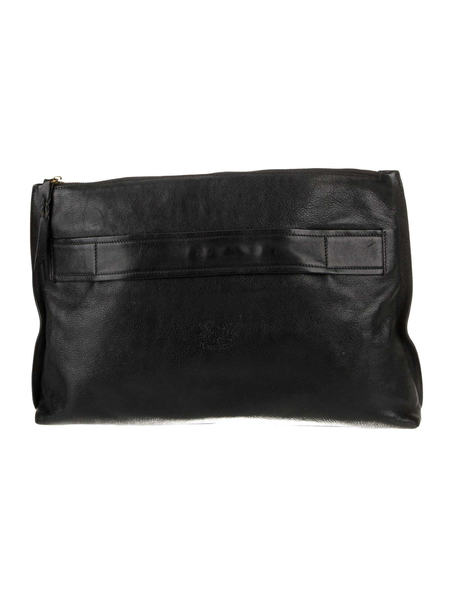 Il Bisonte Leather Clutch