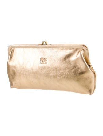 Il Bisonte Leather Clutch