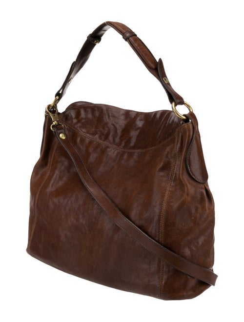 Il Bisonte Leather Top Handle Bag