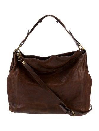 Il Bisonte Leather Top Handle Bag