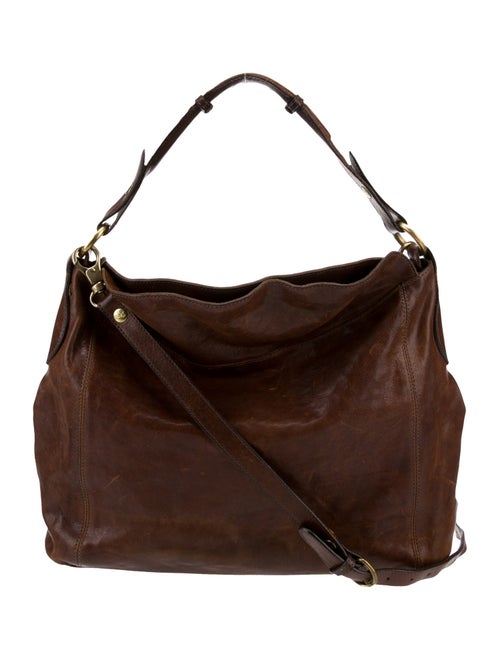 Il Bisonte Leather Top Handle Bag