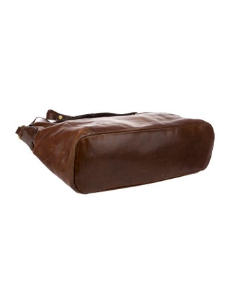 Il Bisonte Leather Top Handle Bag