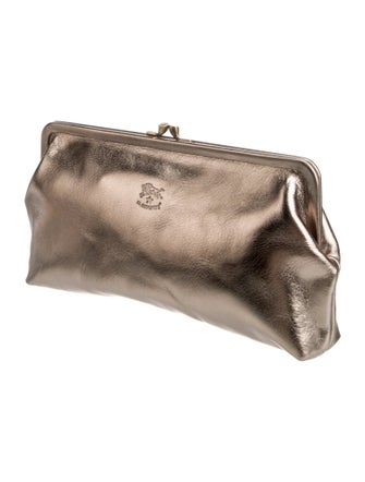 Il Bisonte Leather Clutch