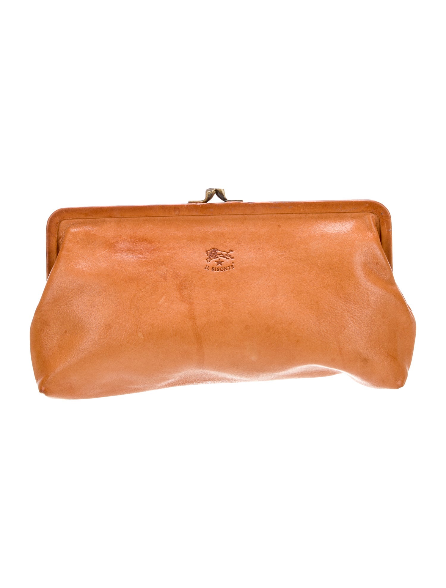 Il Bisonte Leather Clutch