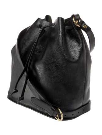 Il Bisonte Leather Bucket Bag