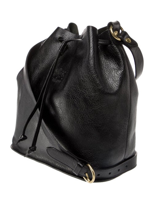 Il Bisonte Leather Bucket Bag
