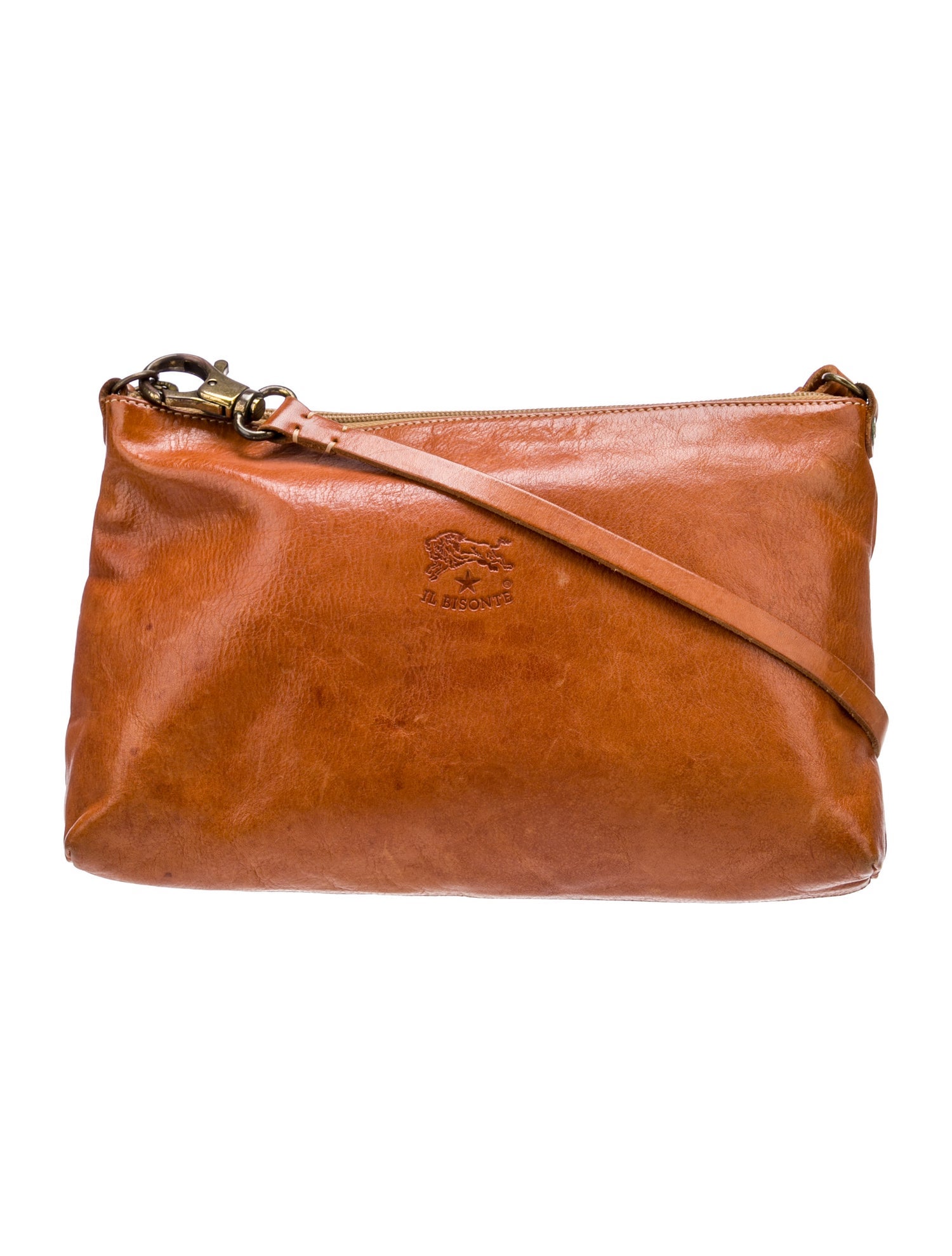 Il Bisonte Leather Shoulder Bag