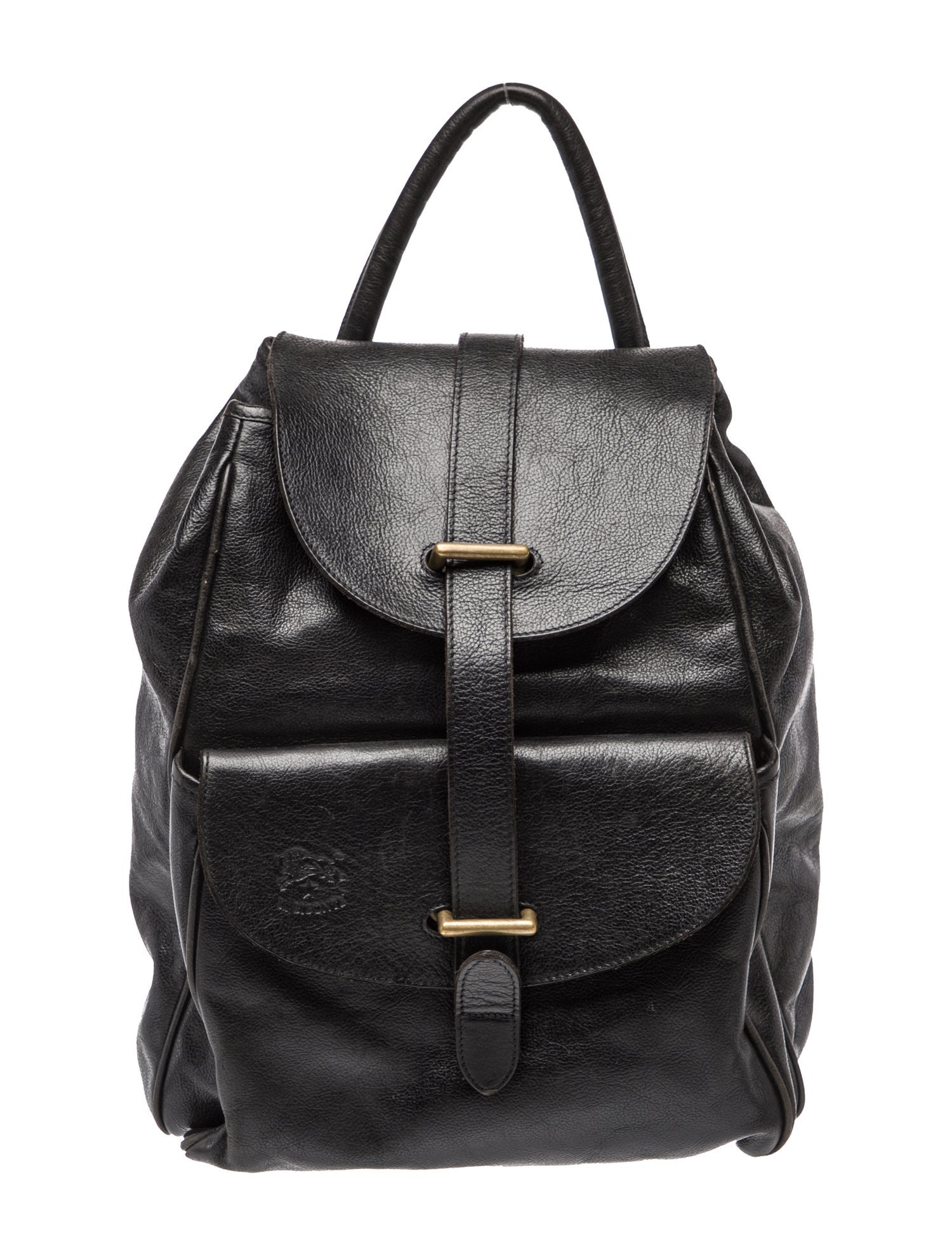 Il Bisonte Leather Backpack