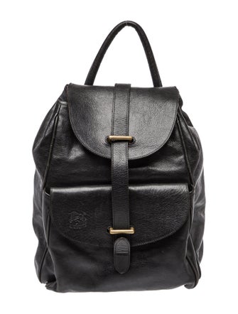 Il Bisonte Leather Backpack