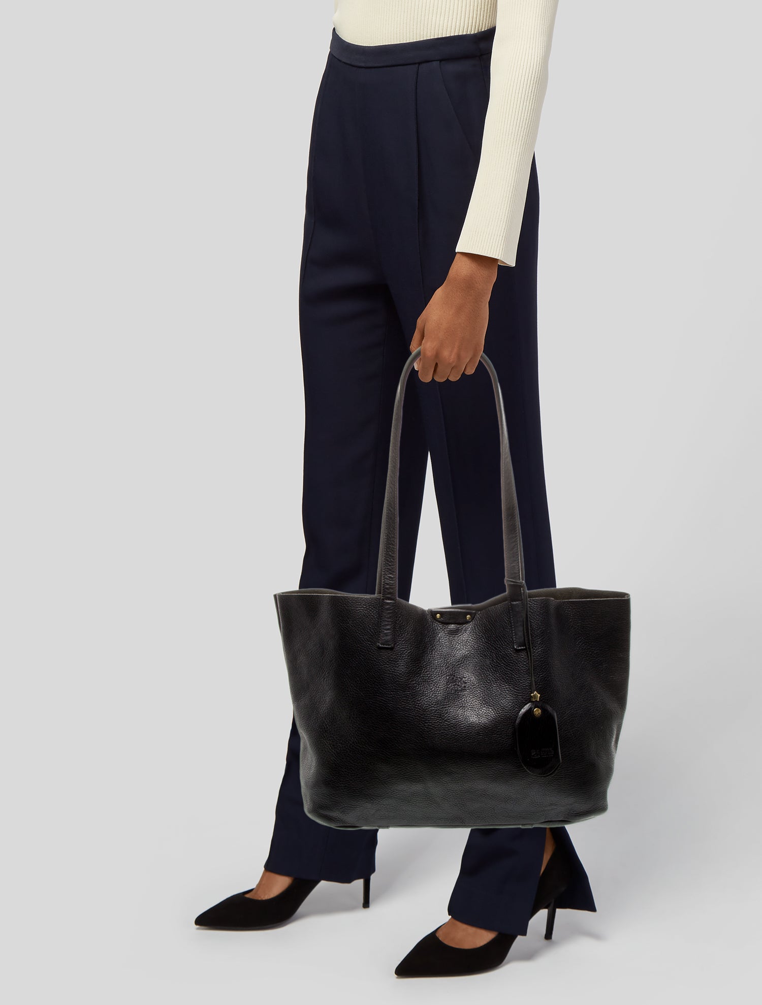 Il Bisonte Leather Shoulder Bag