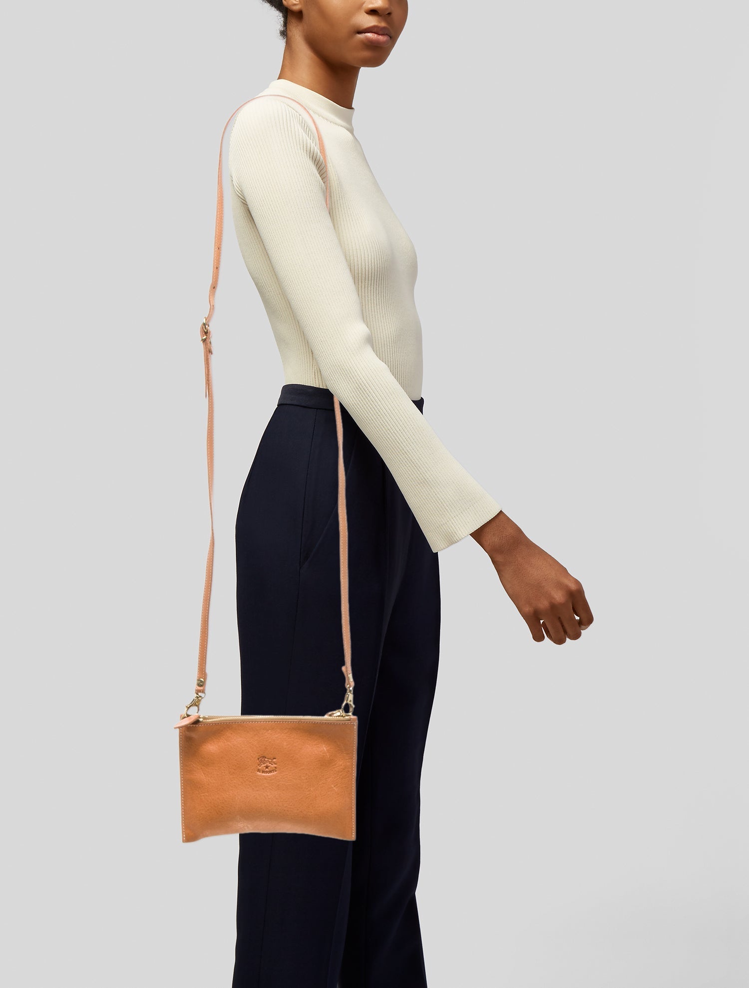 Il Bisonte Leather Shoulder Bag