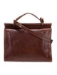 Il Bisonte Leather Messenger Bag