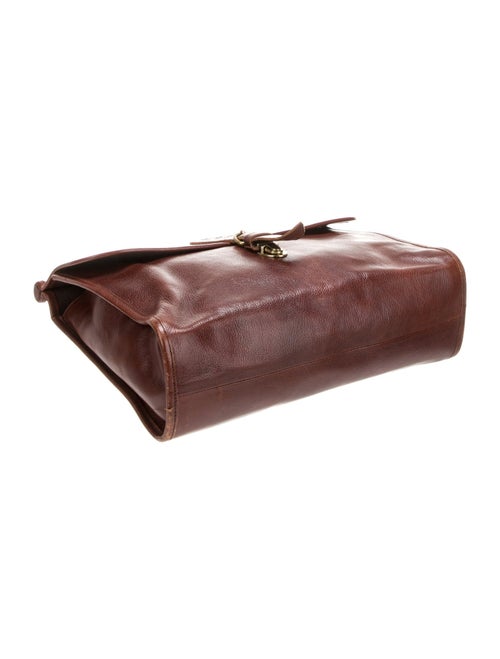 Il Bisonte Leather Messenger Bag