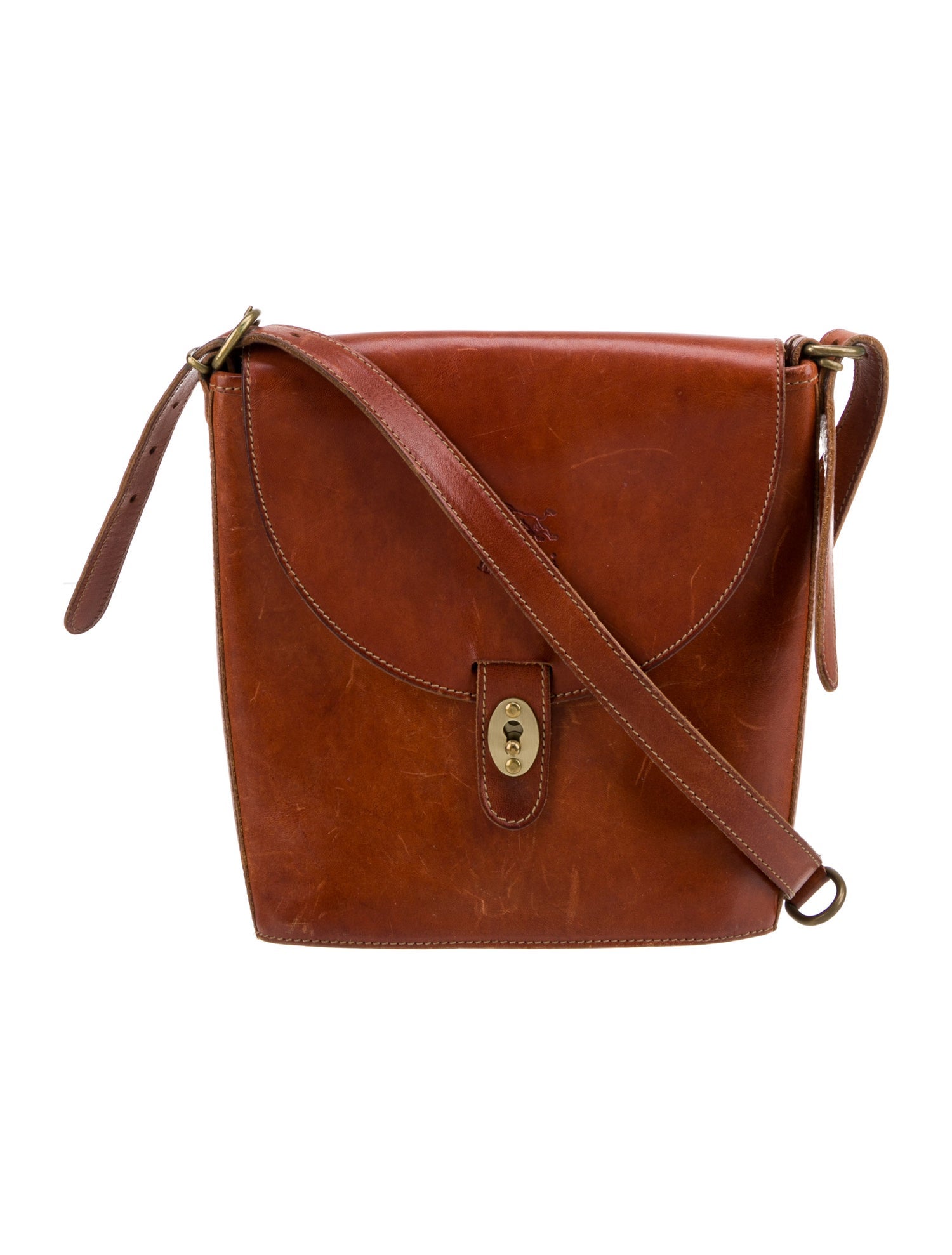 Il Bisonte Leather Shoulder Bag