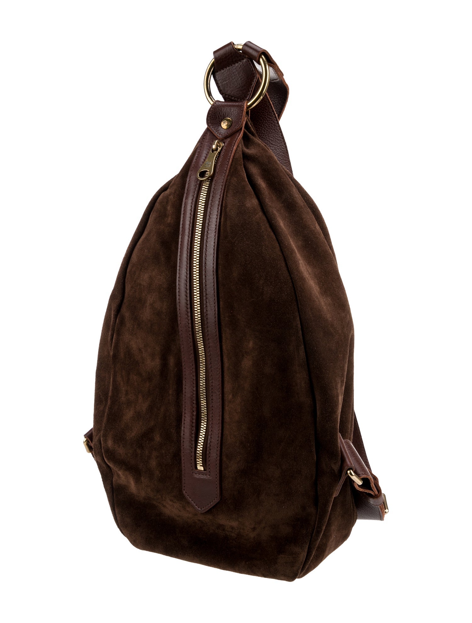 Il Bisonte Suede Backpack