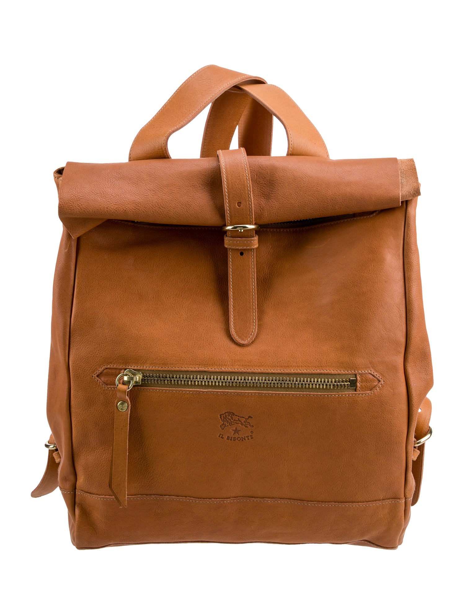 Il Bisonte Leather Backpack