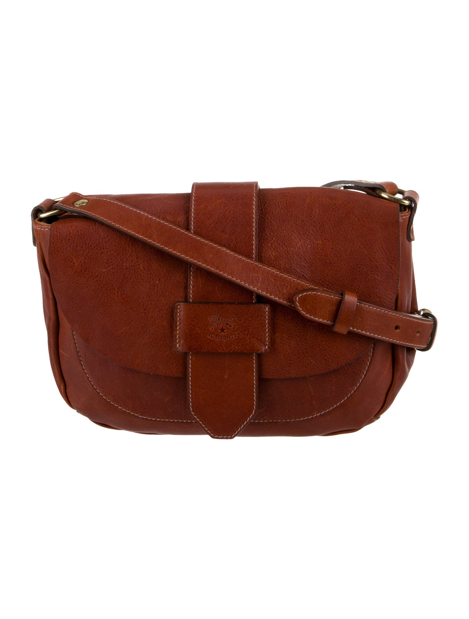 Il Bisonte Leather Crossbody Bag