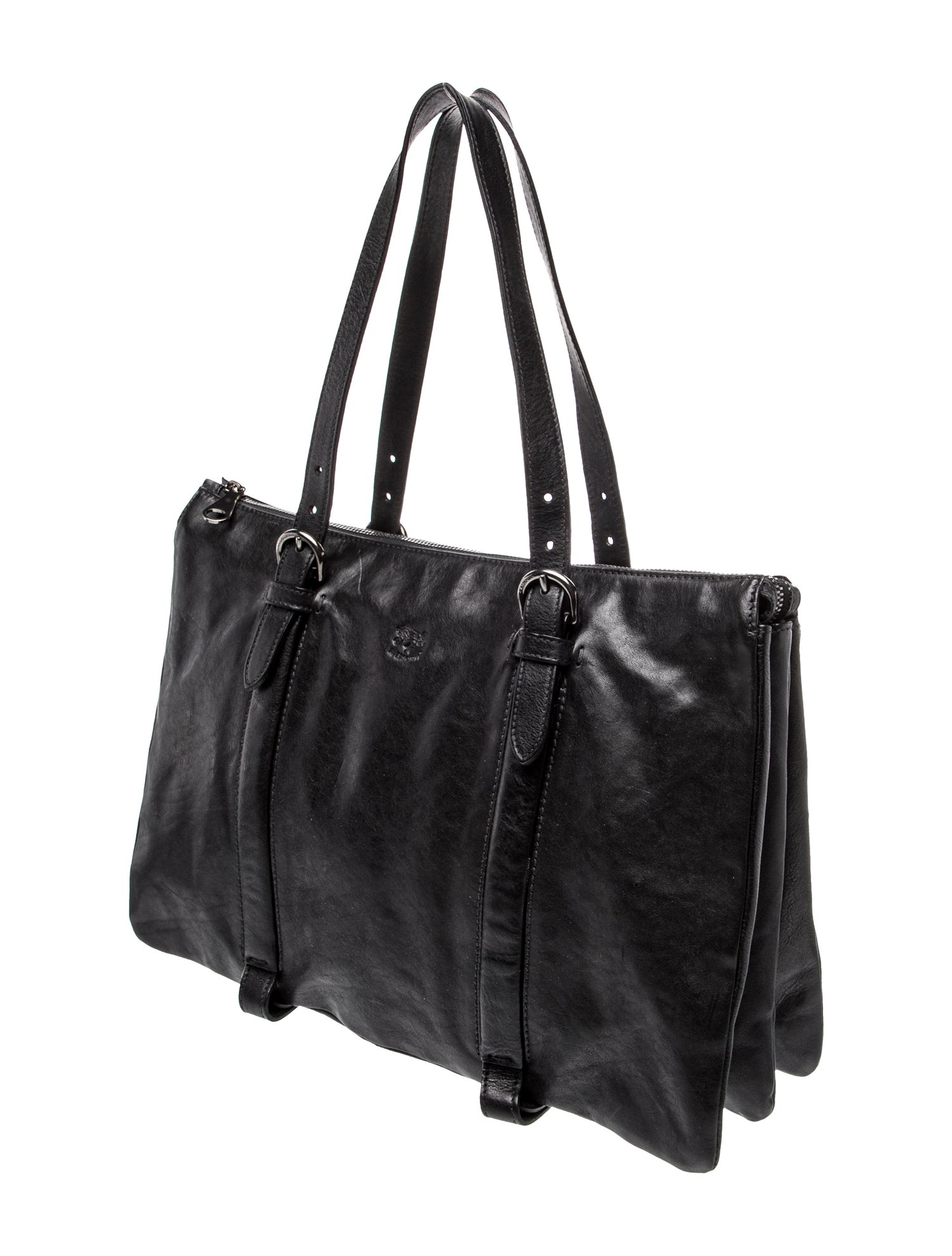 Il Bisonte Leather Shoulder Bag