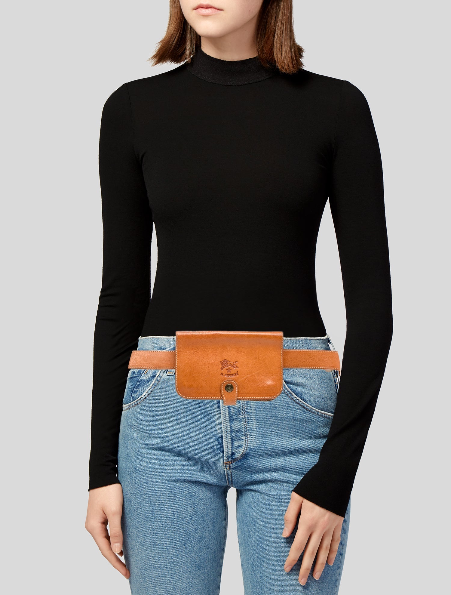 Il Bisonte Leather Belt Bag