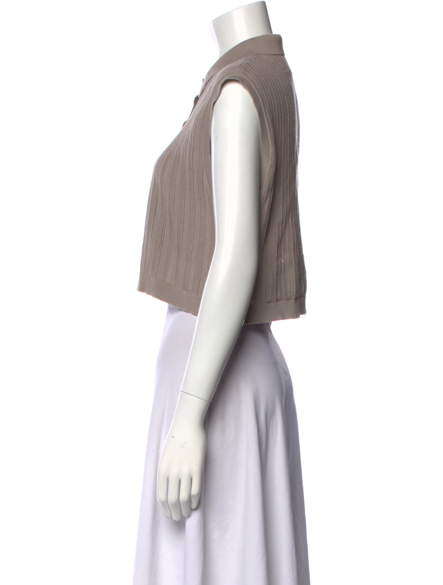 I Love Mr. Mittens Sleeveless Crop Top