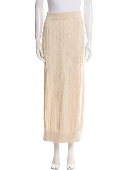 I Love Mr. Mittens Cutout Accent Midi Length Skirt