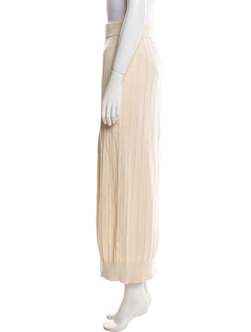 I Love Mr. Mittens Cutout Accent Midi Length Skirt