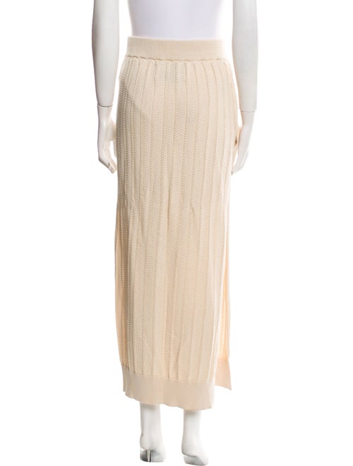 I Love Mr. Mittens Cutout Accent Midi Length Skirt