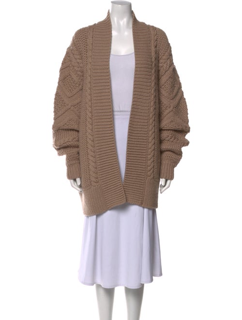 I Love Mr. Mittens Wool Open Front Sweater