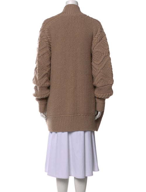 I Love Mr. Mittens Wool Open Front Sweater