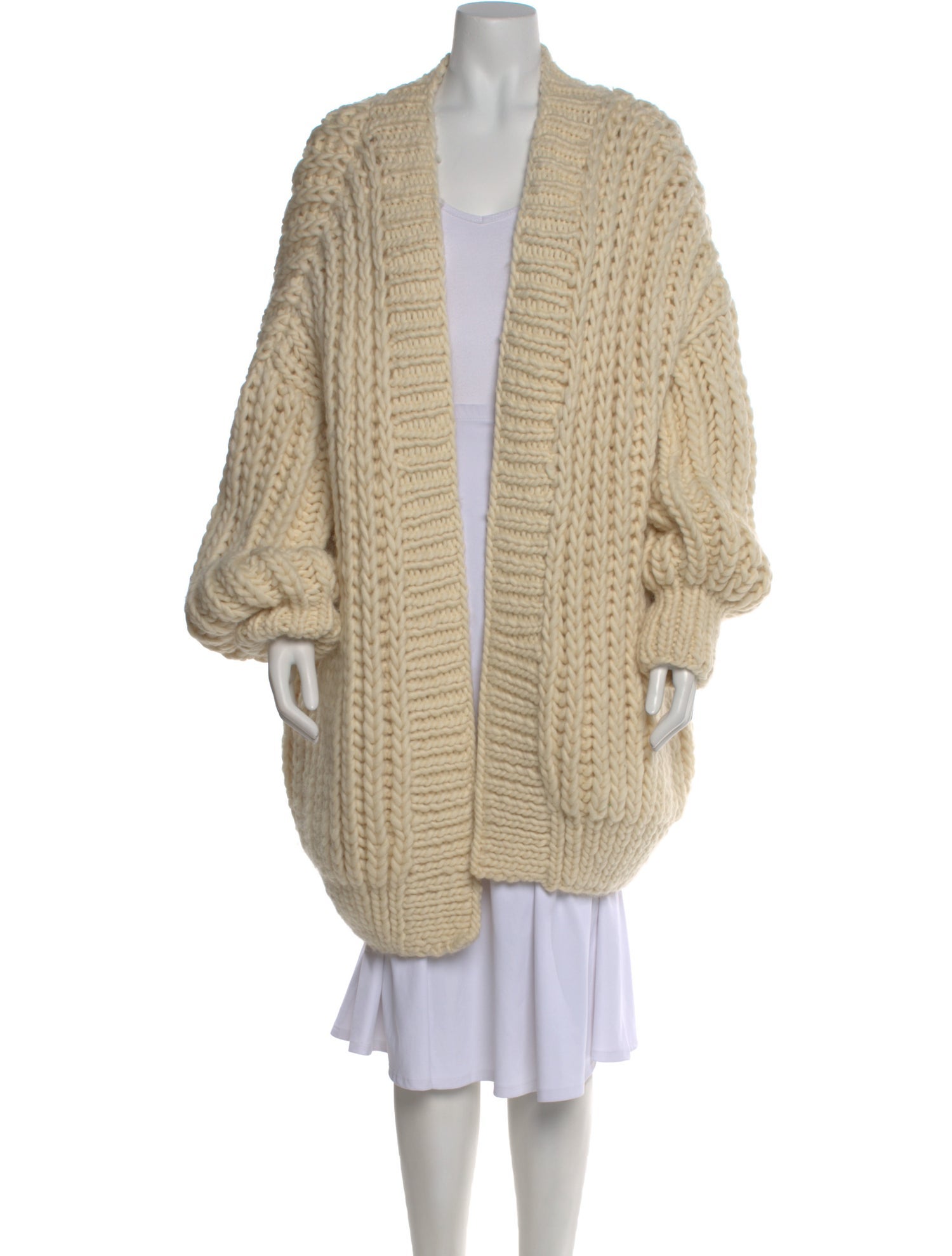 I Love Mr. Mittens Wool Open Front Sweater w/ Tags