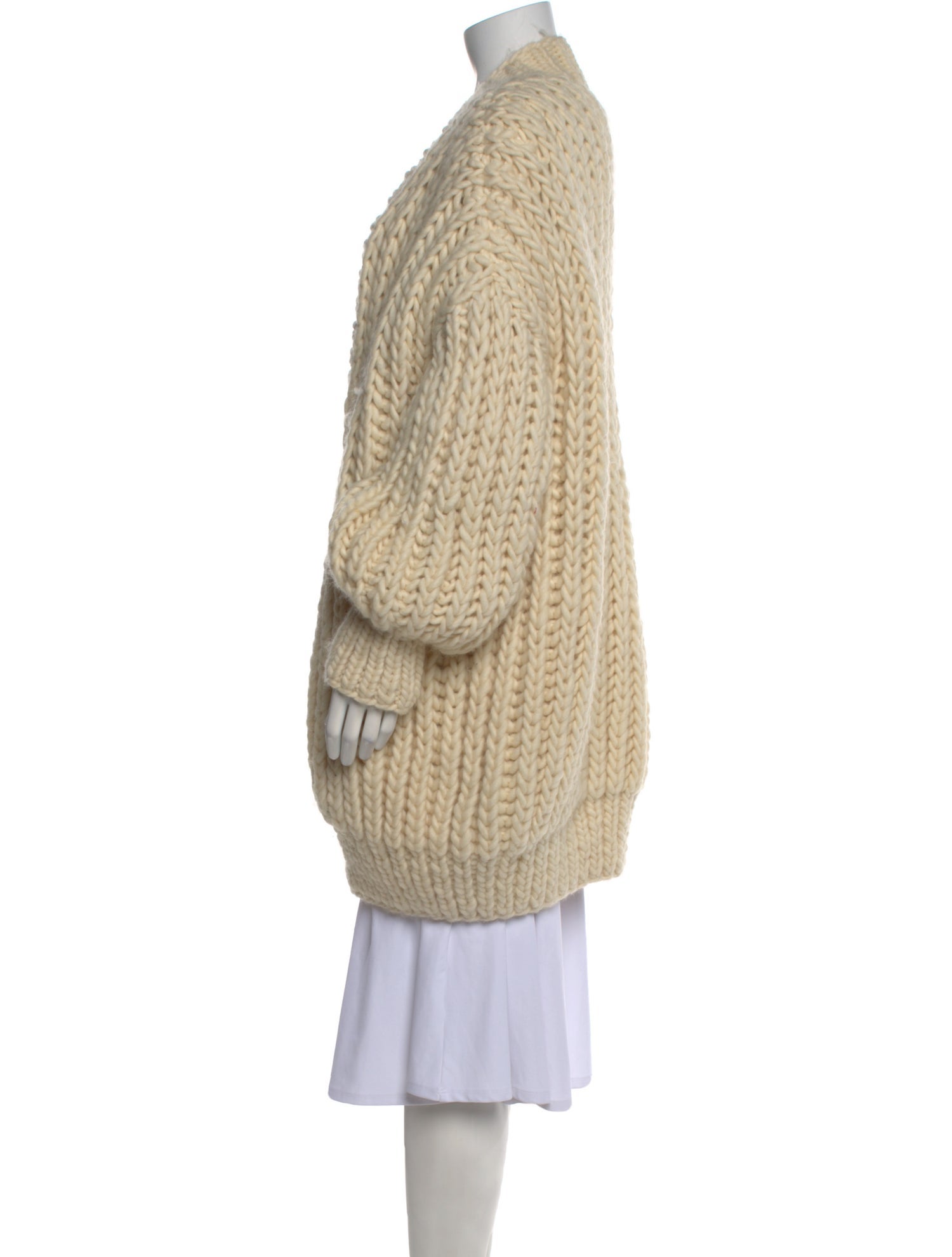 I Love Mr. Mittens Wool Open Front Sweater w/ Tags