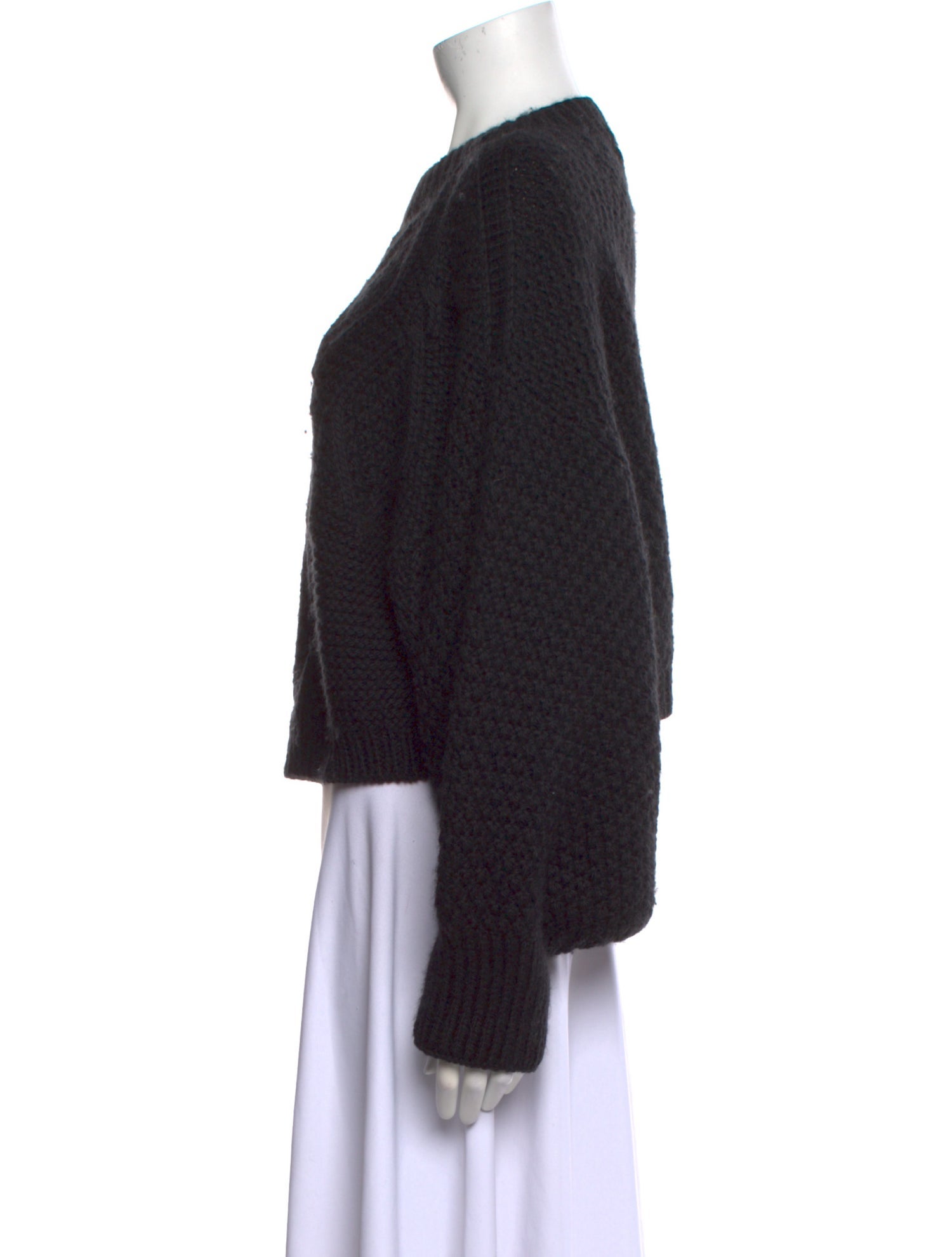 I Love Mr. Mittens Wool Bateau Neckline Sweater