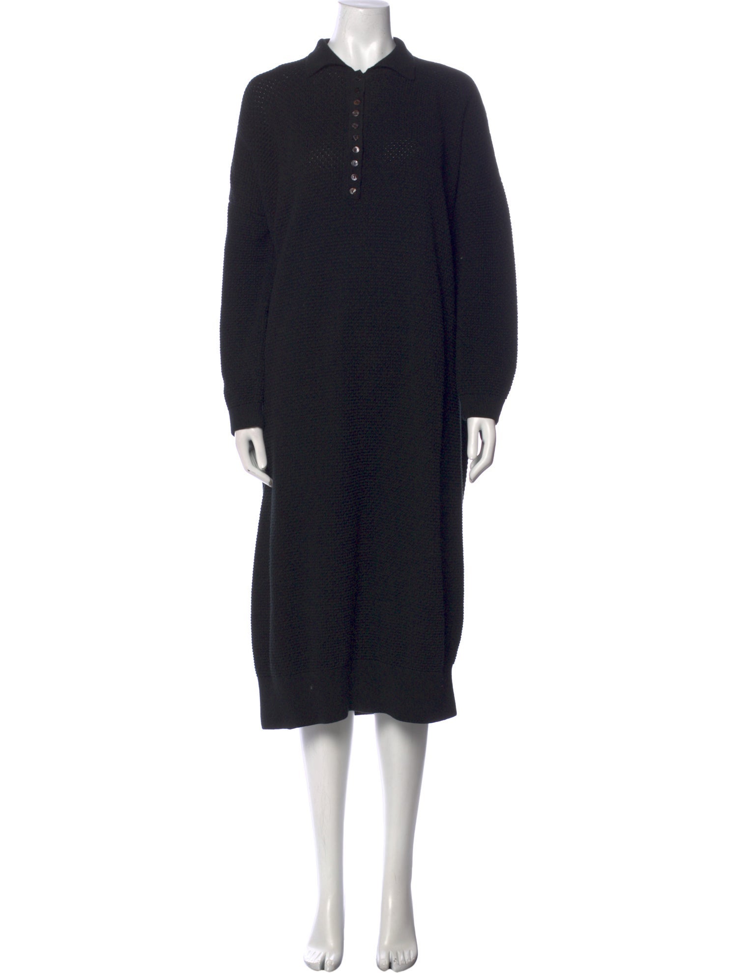 I Love Mr. Mittens Mock Neck Knee-Length Dress