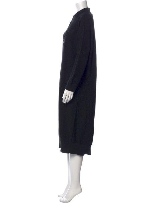 I Love Mr. Mittens Mock Neck Knee-Length Dress