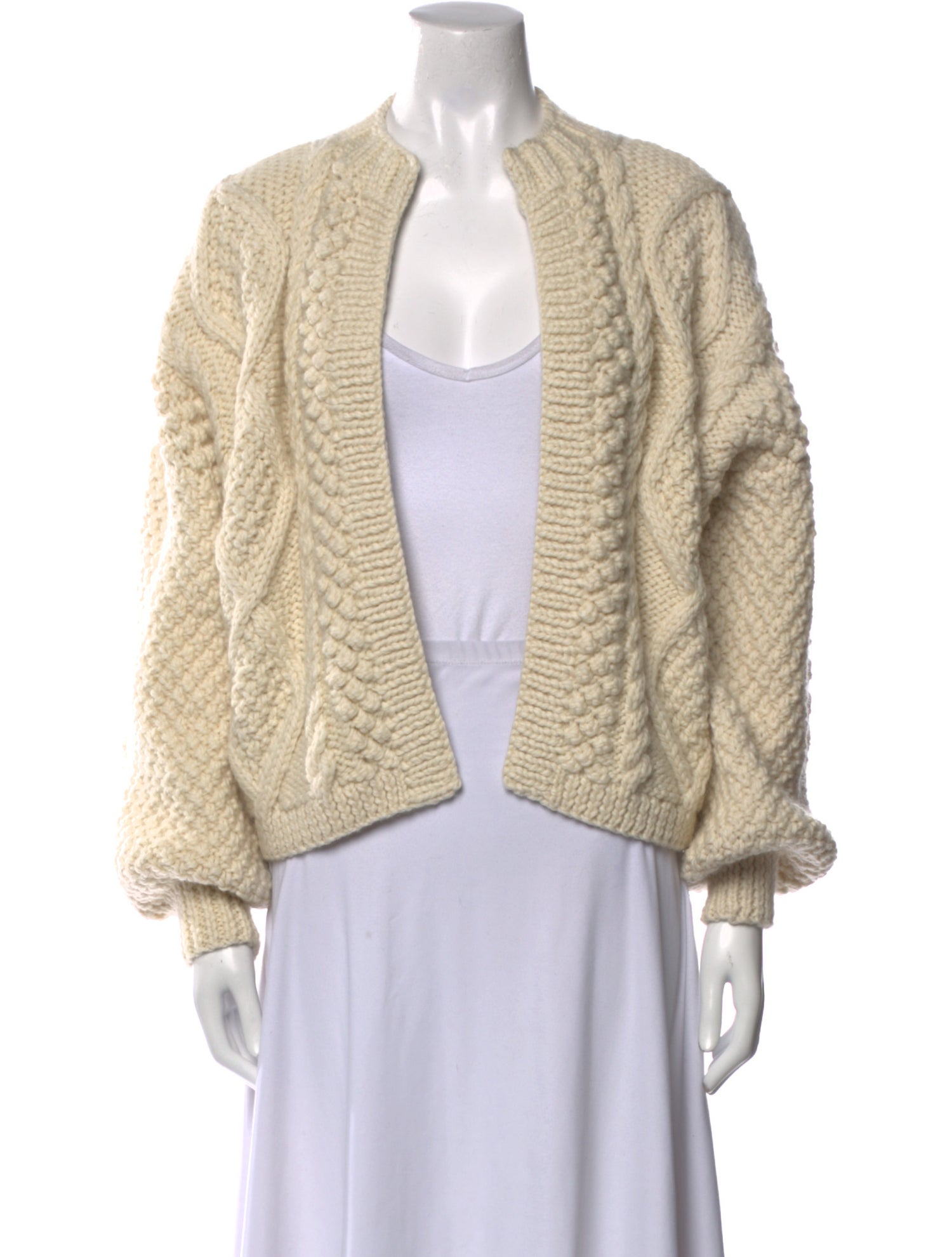 I Love Mr. Mittens Wool Open Front Sweater w/ Tags