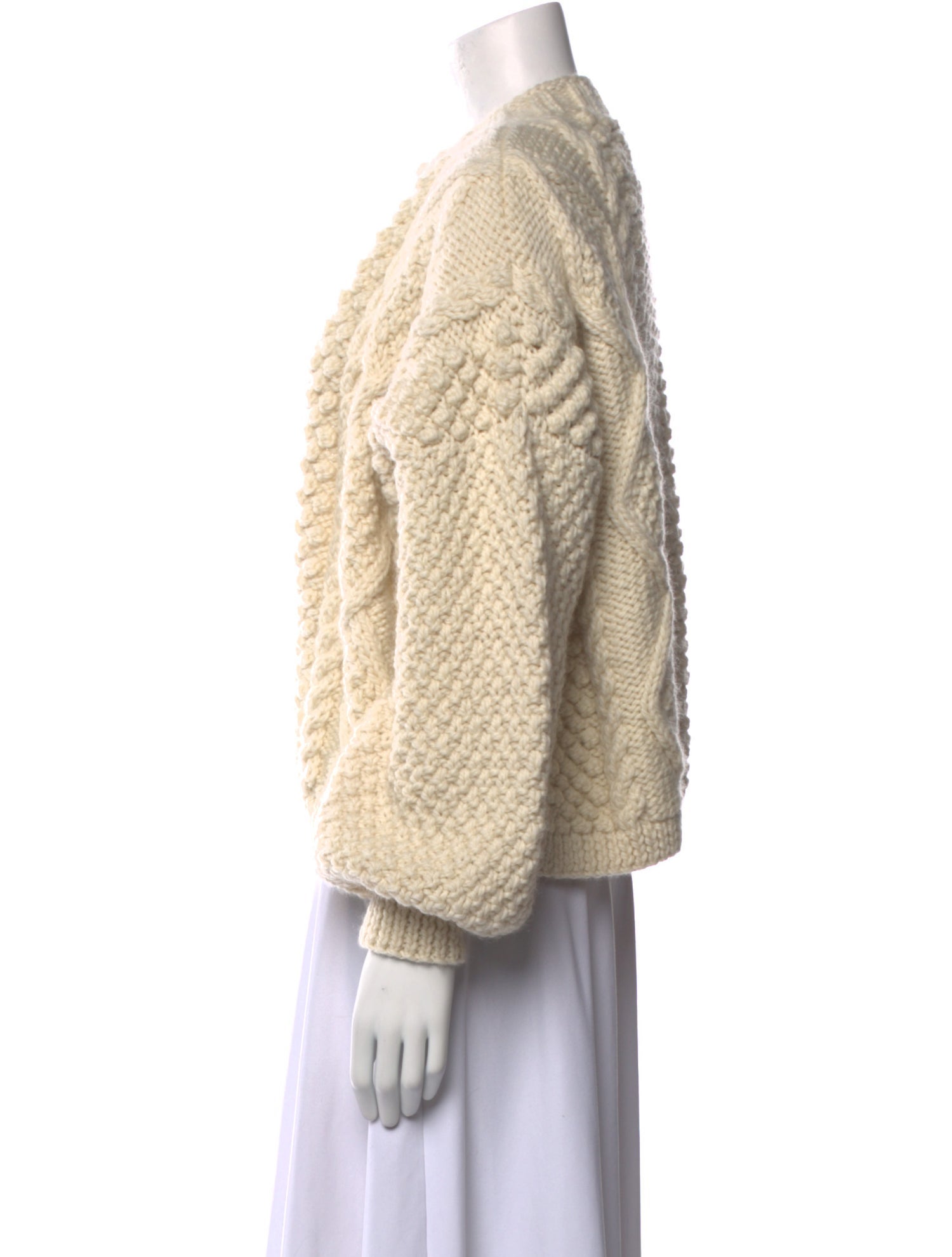 I Love Mr. Mittens Wool Open Front Sweater w/ Tags