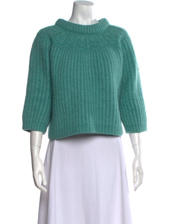 I Love Mr. Mittens Wool Turtleneck Sweater