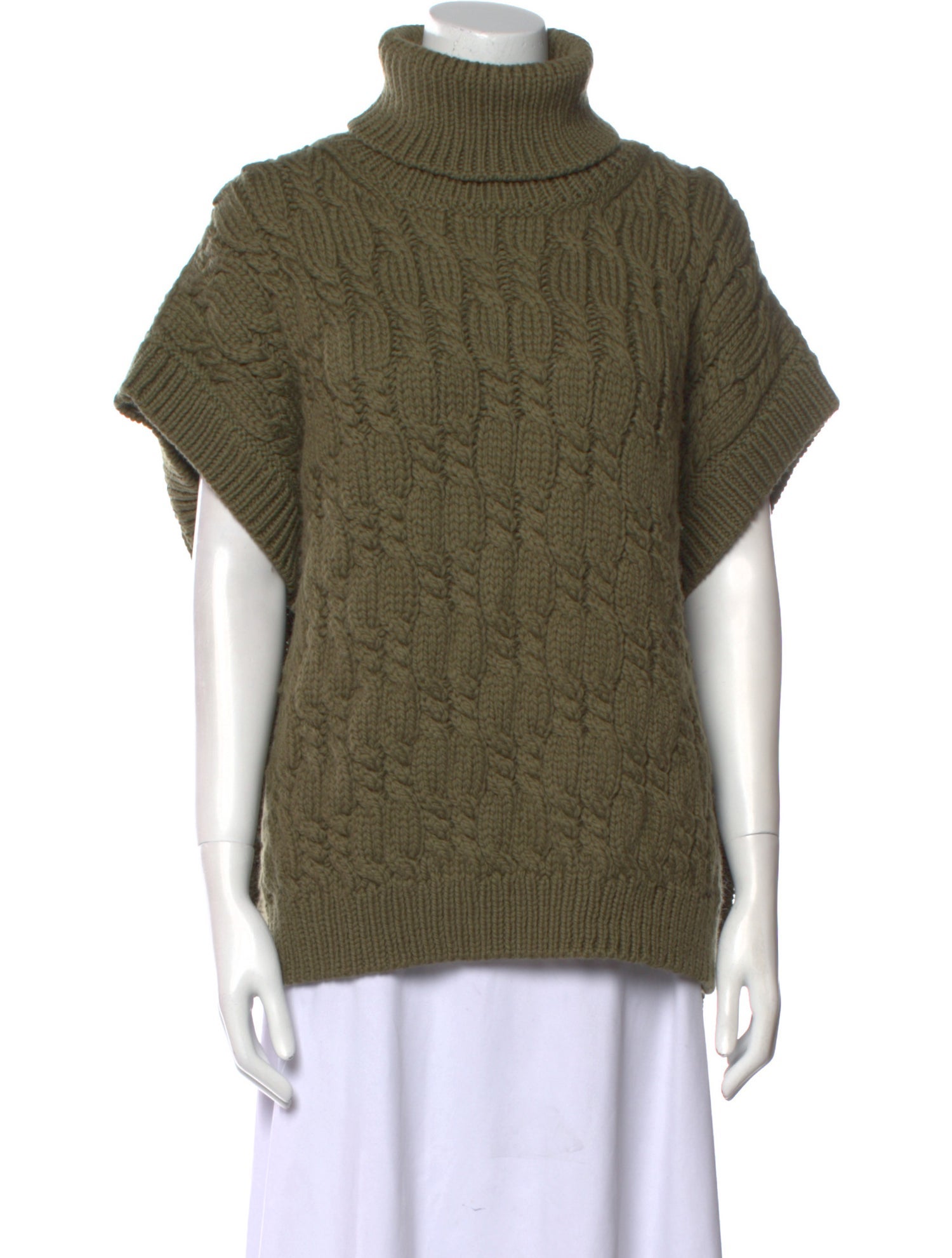 I Love Mr. Mittens Wool Turtleneck Sweater