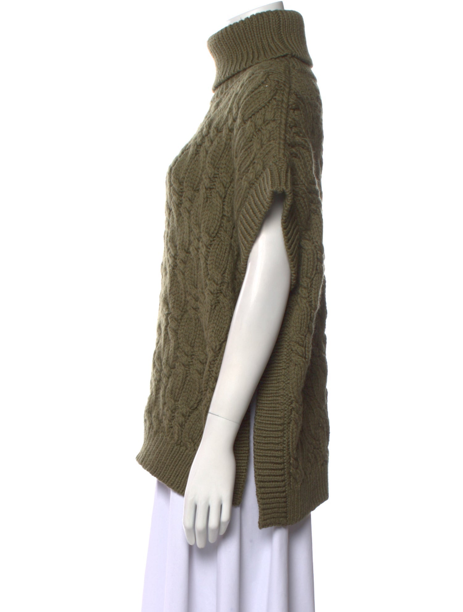 I Love Mr. Mittens Wool Turtleneck Sweater