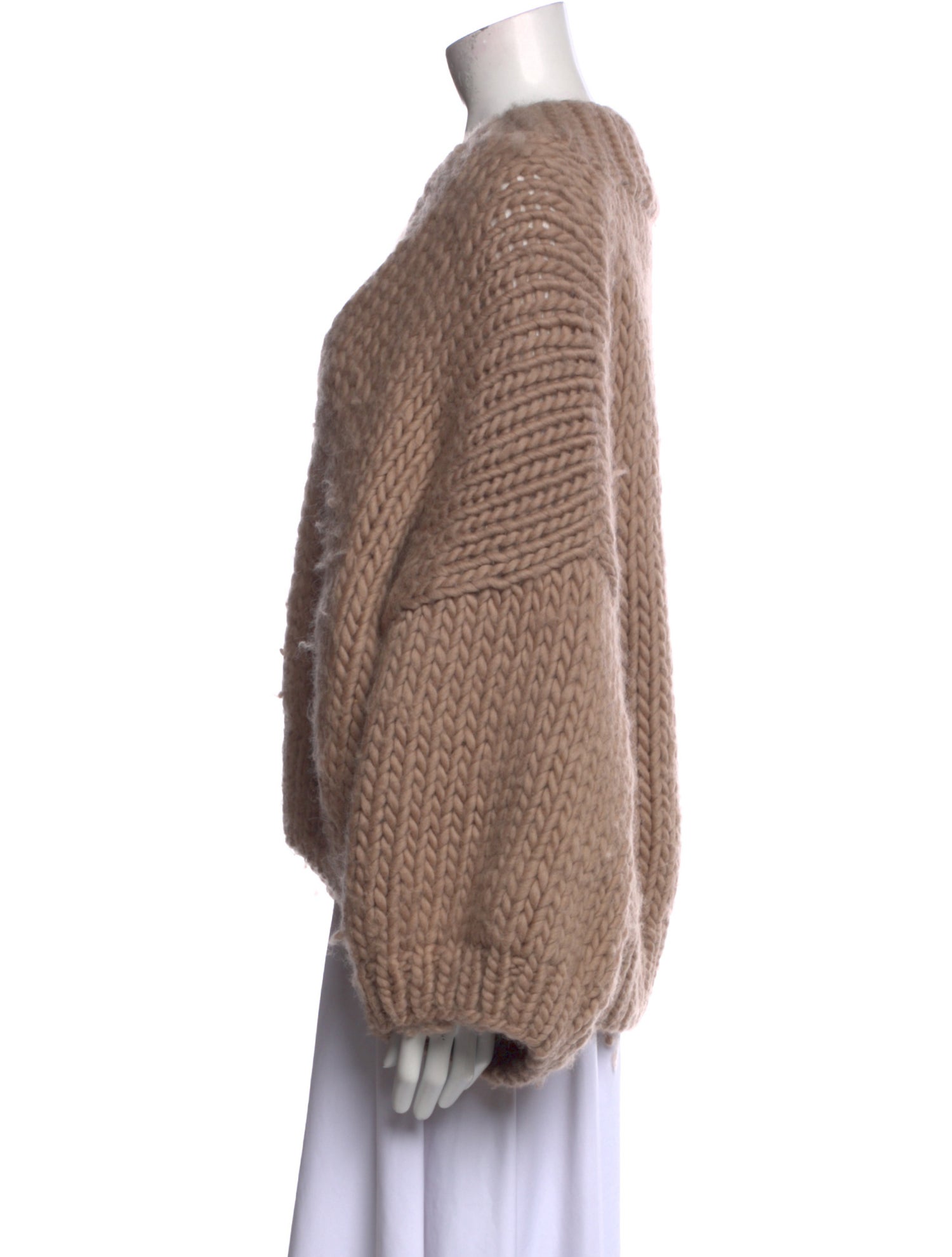 I Love Mr. Mittens Wool V-Neck Sweater