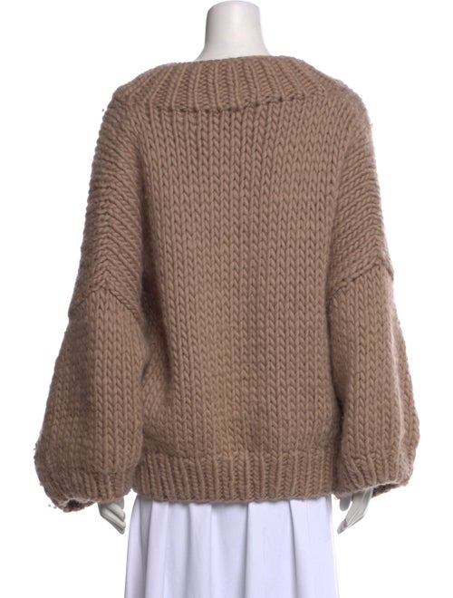 I Love Mr. Mittens Wool V-Neck Sweater