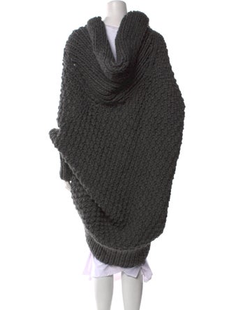 I Love Mr. Mittens Wool Open Front Sweater