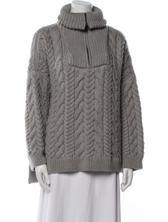 I Love Mr. Mittens Wool Turtleneck Sweater