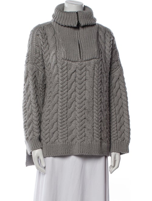 I Love Mr. Mittens Wool Turtleneck Sweater