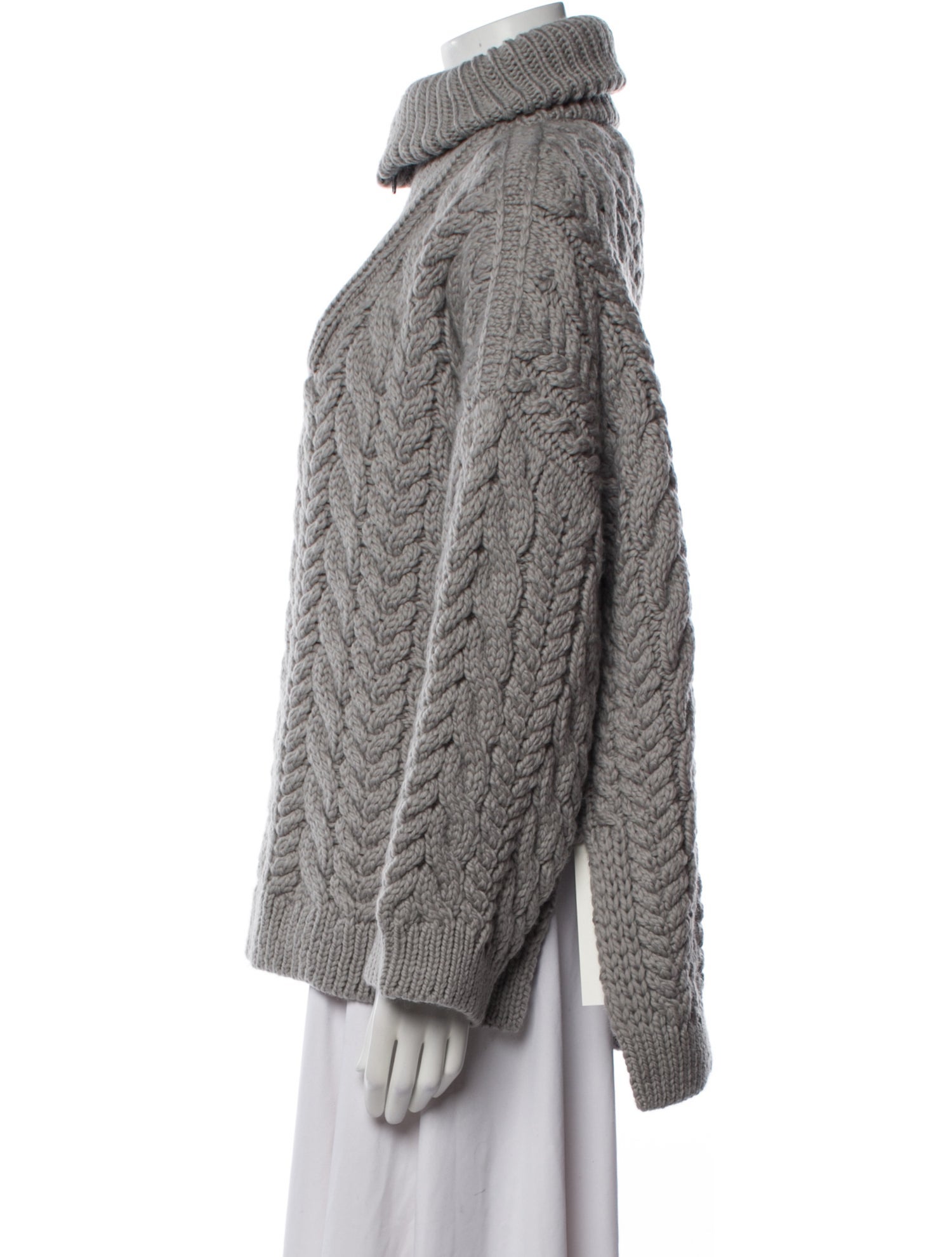 I Love Mr. Mittens Wool Turtleneck Sweater