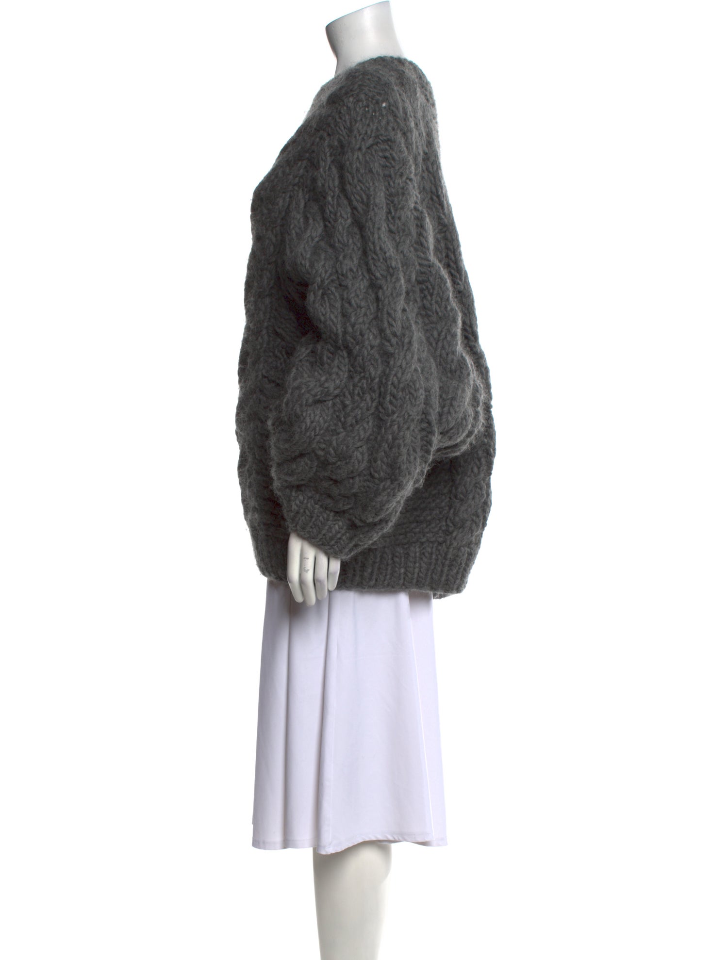 I Love Mr. Mittens Wool Crew Neck Sweater