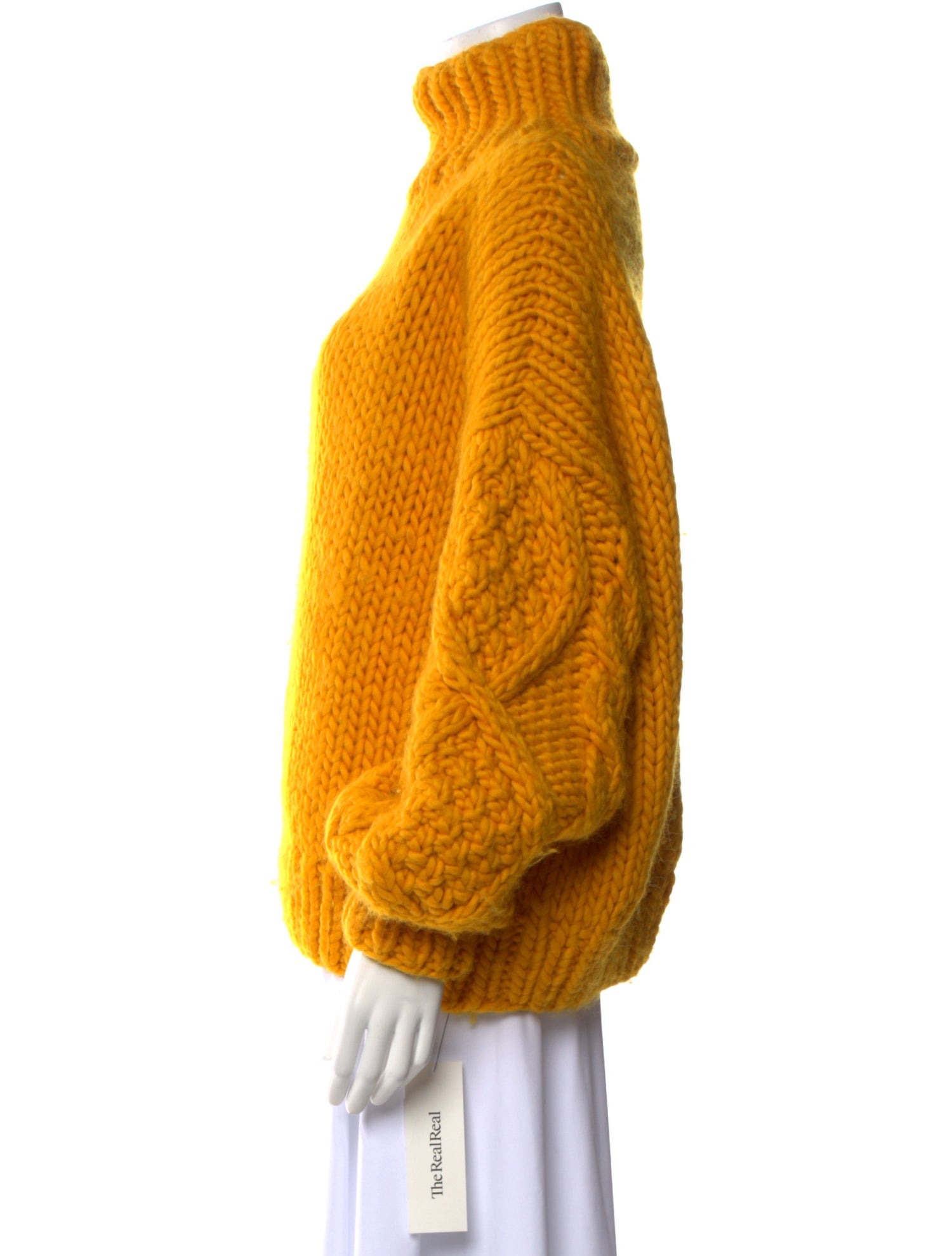 I Love Mr. Mittens Wool Turtleneck Sweater