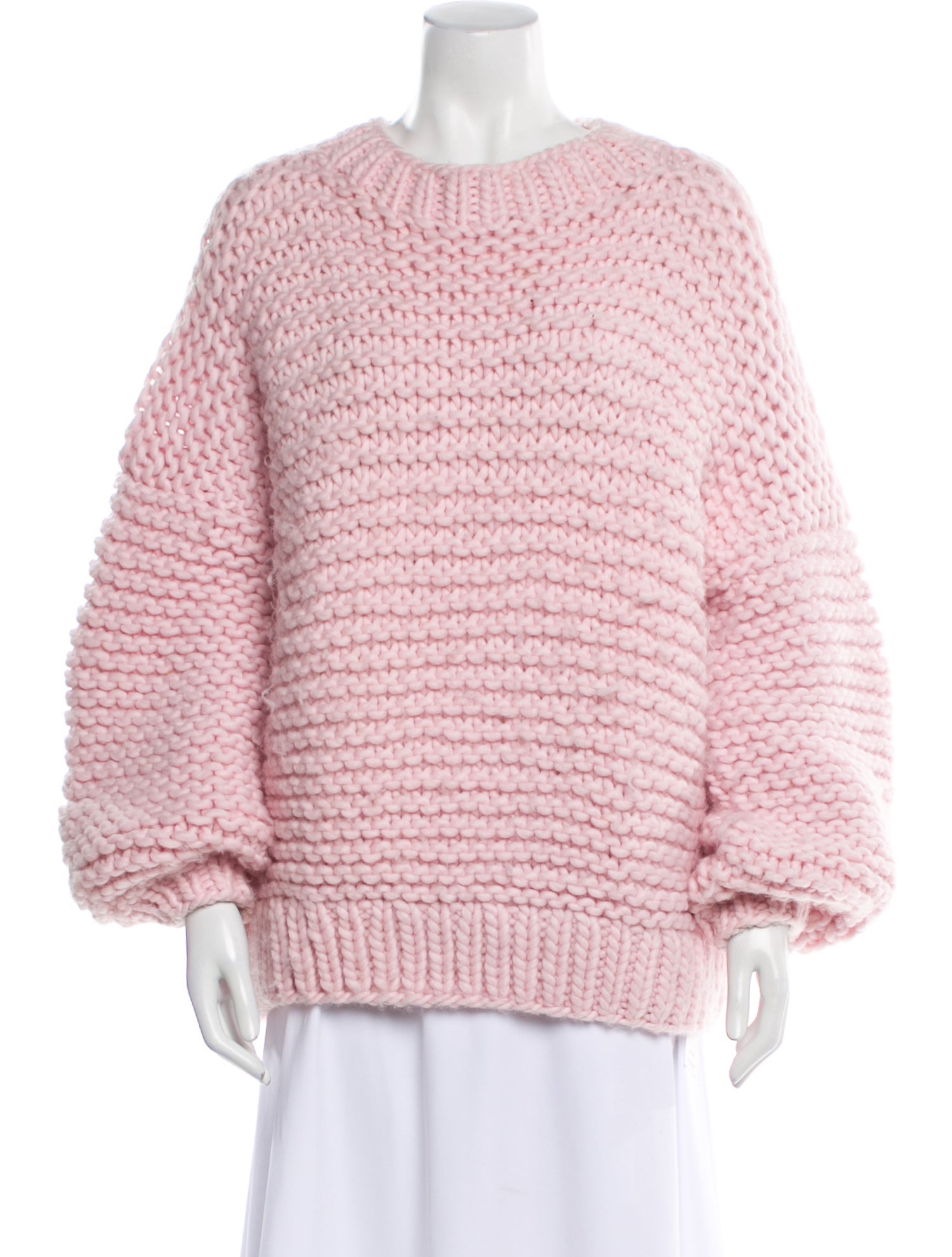 I Love Mr. Mittens Wool Crew Neck Sweater