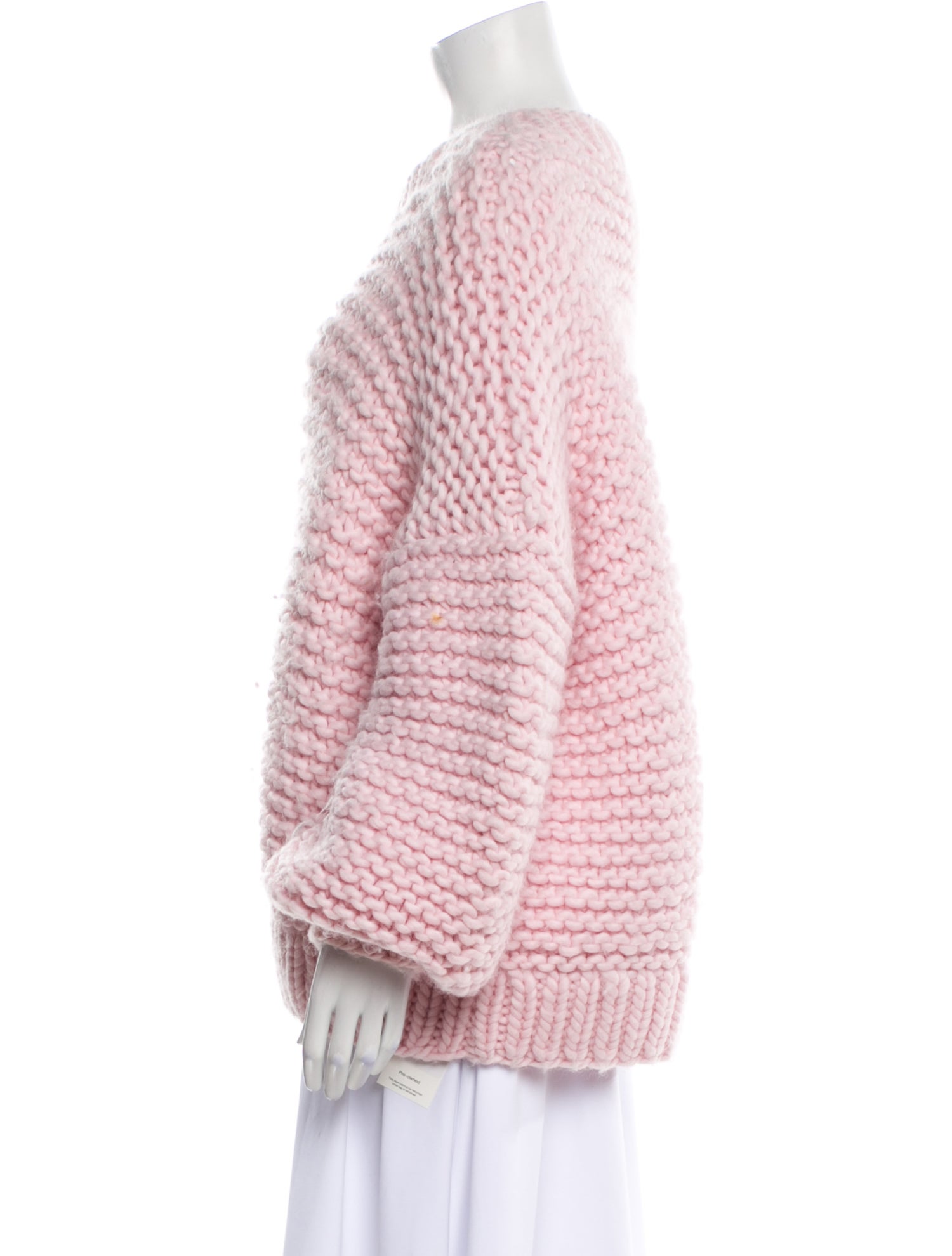 I Love Mr. Mittens Wool Crew Neck Sweater