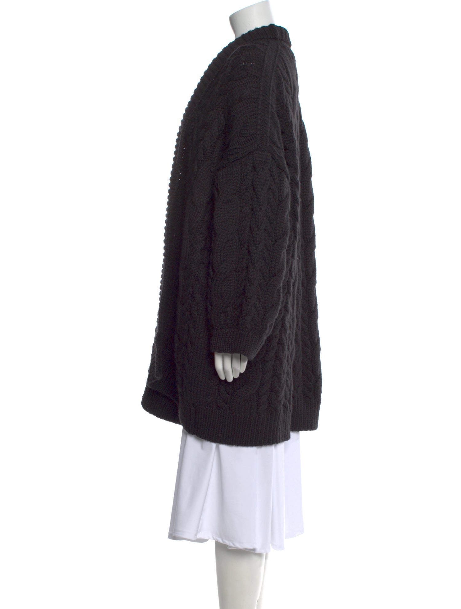 I Love Mr. Mittens Wool Open Front Sweater w/ Tags